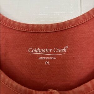 Coldwater Creek Terracotta Jumpsuits